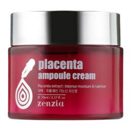 Zenzia Placenta Ampoule Cream 70 ml - veido kremas
