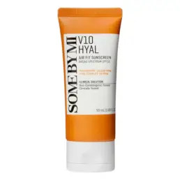 SOME BY MI V10 HYAL Airfit Sunscreen SPF50+ 50 ml - veido kremas nuo saulės